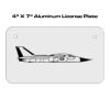 4 X 7 Aluminum License Plate  Thumbnail