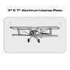 4 X 7 Aluminum License Plate  Thumbnail