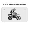 4 X 7 Aluminum License Plate  Thumbnail