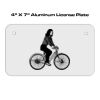 4 X 7 Aluminum License Plate  Thumbnail