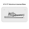 4 X 7 Aluminum License Plate  Thumbnail