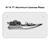 4 X 7 Aluminum License Plate  Thumbnail