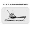 4 X 7 Aluminum License Plate  Thumbnail