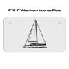 4 X 7 Aluminum License Plate  Thumbnail