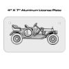 4 X 7 Aluminum License Plate  Thumbnail
