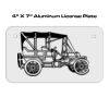 4 X 7 Aluminum License Plate  Thumbnail