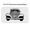 4 X 7 Aluminum License Plate  Thumbnail