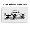 4 X 7 Aluminum License Plate  Thumbnail