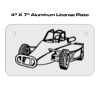 4 X 7 Aluminum License Plate  Thumbnail