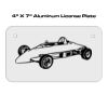 4 X 7 Aluminum License Plate  Thumbnail
