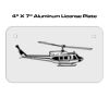 4 X 7 Aluminum License Plate  Thumbnail