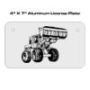 4 X 7 Aluminum License Plate  Thumbnail