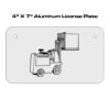 4 X 7 Aluminum License Plate  Thumbnail
