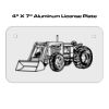 4 X 7 Aluminum License Plate  Thumbnail