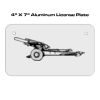 4 X 7 Aluminum License Plate  Thumbnail