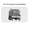 4 X 7 Aluminum License Plate  Thumbnail