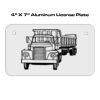 4 X 7 Aluminum License Plate  Thumbnail