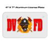 4 X 7 Aluminum License Plate  Thumbnail