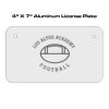 4 X 7 Aluminum License Plate  Thumbnail