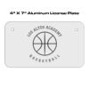 4 X 7 Aluminum License Plate  Thumbnail