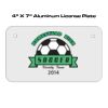 4 X 7 Aluminum License Plate  Thumbnail
