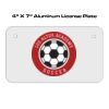 4 X 7 Aluminum License Plate  Thumbnail