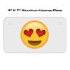 4 X 7 Aluminum License Plate  Thumbnail