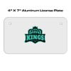 4 X 7 Aluminum License Plate  Thumbnail