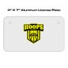 4 X 7 Aluminum License Plate  Thumbnail