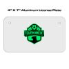 4 X 7 Aluminum License Plate  Thumbnail