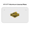 4 X 7 Aluminum License Plate  Thumbnail