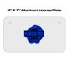 4 X 7 Aluminum License Plate  Thumbnail