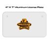 4 X 7 Aluminum License Plate  Thumbnail