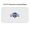 4 X 7 Aluminum License Plate  Thumbnail