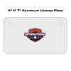 4 X 7 Aluminum License Plate  Thumbnail