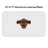 4 X 7 Aluminum License Plate  Thumbnail