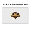 4 X 7 Aluminum License Plate  Thumbnail