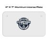 4 X 7 Aluminum License Plate  Thumbnail