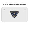 4 X 7 Aluminum License Plate  Thumbnail