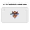 4 X 7 Aluminum License Plate  Thumbnail