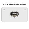 4 X 7 Aluminum License Plate  Thumbnail