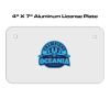 4 X 7 Aluminum License Plate  Thumbnail