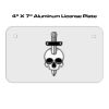 4 X 7 Aluminum License Plate  Thumbnail