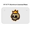 4 X 7 Aluminum License Plate  Thumbnail