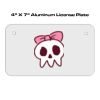 4 X 7 Aluminum License Plate  Thumbnail