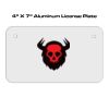 4 X 7 Aluminum License Plate  Thumbnail