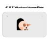 4 X 7 Aluminum License Plate  Thumbnail