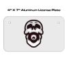 4 X 7 Aluminum License Plate  Thumbnail