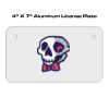4 X 7 Aluminum License Plate  Thumbnail