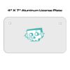 4 X 7 Aluminum License Plate  Thumbnail